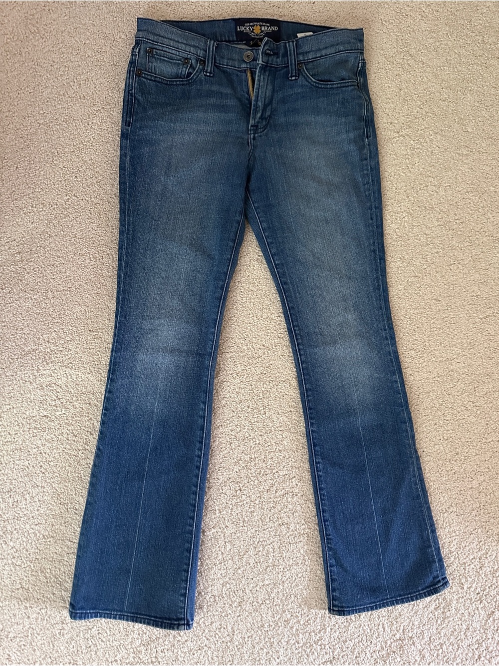 Lucky Brand Medium Blue Bootcut Jeans